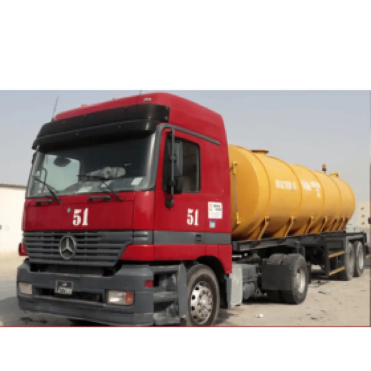 Sewage water tanker
